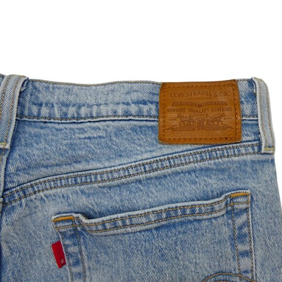Levi’s Wedgie Icon Fit Jeans 30 High Rise Cheeky Light Wash Vintage Retro Y2K - Picture 7 of 8